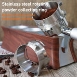 54mm Coffee Dosing Funnel Ring Stainless Steel Coffee Powder Dispenser for Breville 8 Series, For Breville 8 Series Powder Dispenser