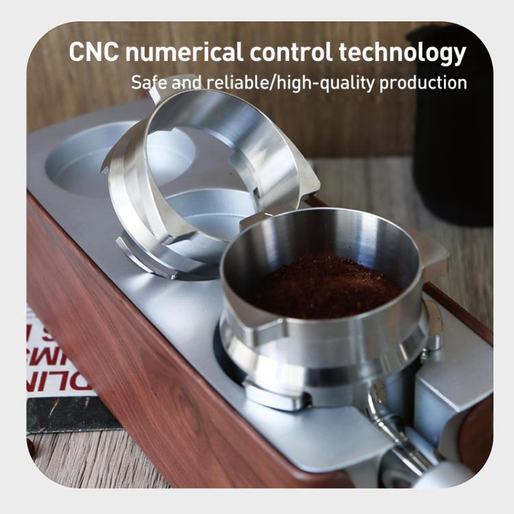 54mm Coffee Dosing Funnel Ring Stainless Steel Coffee Powder Dispenser for Breville 8 Series, For Breville 8 Series Powder Dispenser