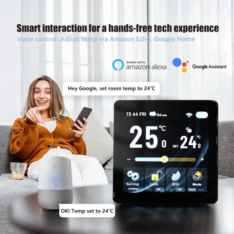 4 inch Screen Smart Thermostat, BHT-2005GA Water Heating, BHT-2005GB Electric Heating, BHT-2005GC Boiler Heating, BHT-2005GALW Water Heating WiFi, BHT-2005GBLW Electric Heating WiFi, BHT-2005GCLW Boiler Heating WiFi