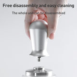 Stainless Steel Coffee Powder Hammer Pressure Powder Tampon, 51mm Black, 53mm Black, 51mm Silver, 53mm Silver, 58mm Silver