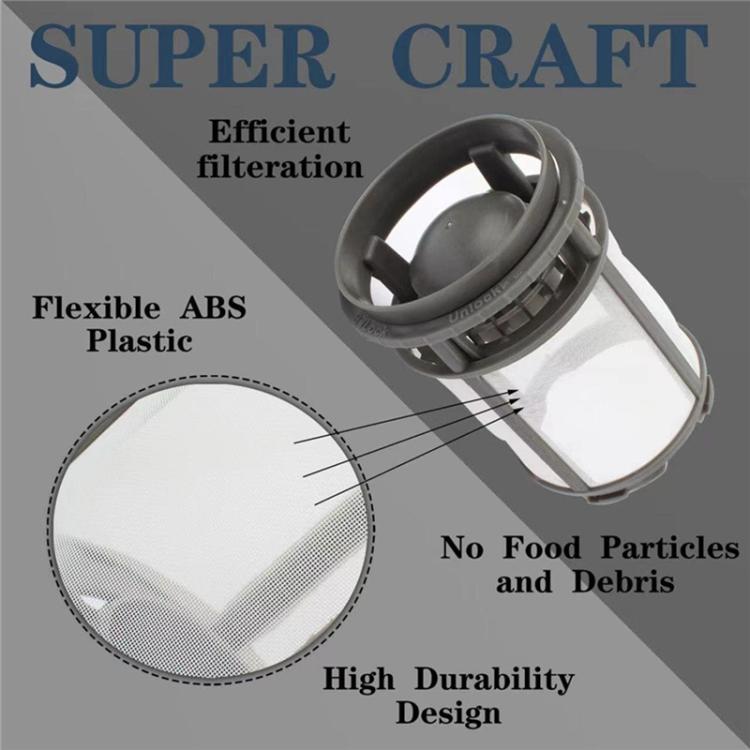 Dishwasher Pump Filter Cup for Whirlpool Kenmore W10872845, Filter Cup