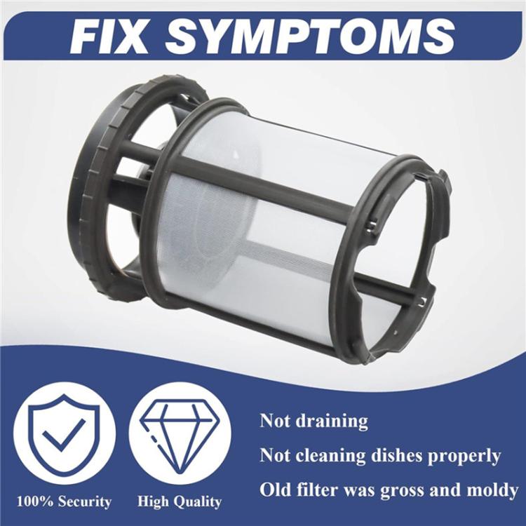 Dishwasher Pump Filter Cup for Whirlpool Kenmore W10872845, Filter Cup