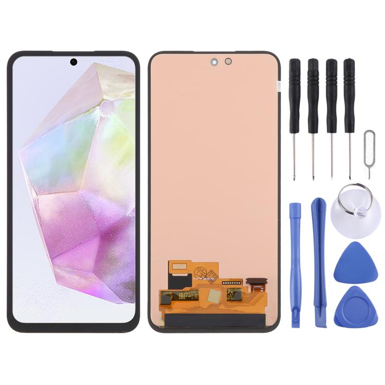OLED LCD Screen With Digitizer Full Assembly, For Samsung Galaxy F16 SM-E166P 6.46 inch, For Samsung Galaxy F16 SM-E166P 6.66 inch, For Samsung Galaxy M16 SM-M166P 6.46 inch, For Samsung Galaxy M16 SM-M166P 6.66 inch                                    ... For Samsung Galaxy A35 SM-A356B
