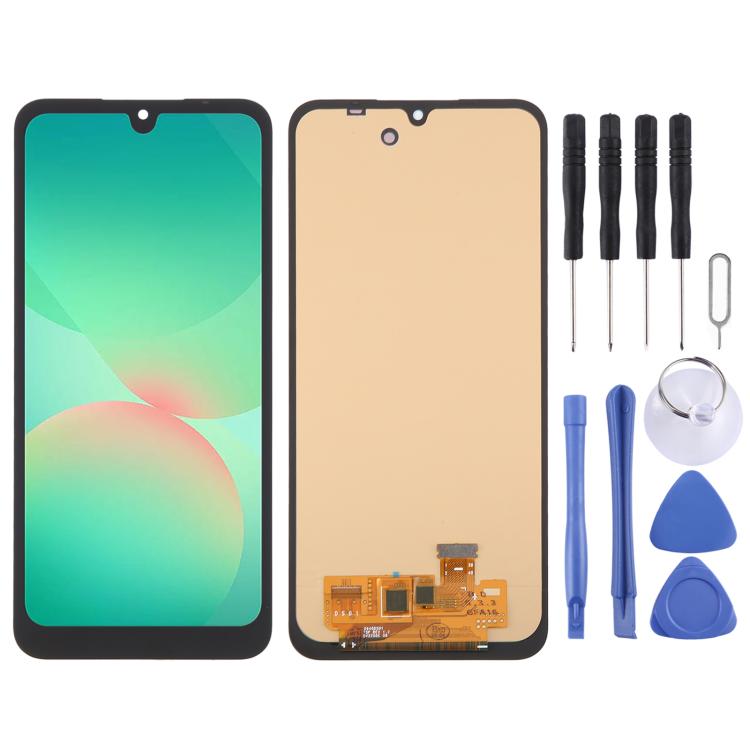 OLED LCD Screen With Digitizer Full Assembly, For Samsung Galaxy F16 SM-E166P 6.46 inch, For Samsung Galaxy F16 SM-E166P 6.66 inch, For Samsung Galaxy M16 SM-M166P 6.46 inch, For Samsung Galaxy M16 SM-M166P 6.66 inch                                    ... For Samsung Galaxy A26 SM-A266B 6.46 inch