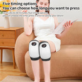 WG-JB-704 Home Rechargeable Heating Knee Massager Joint Knee Pad Massager, Single, Dual