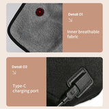 WG-JB-704 Home Rechargeable Heating Knee Massager Joint Knee Pad Massager, Single, Dual