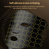 WG-B-M03 Vibration Massage Photon Mask Photon Rejuvenation Facial Beauty Device, EU Plug, US Plug, UK Plug