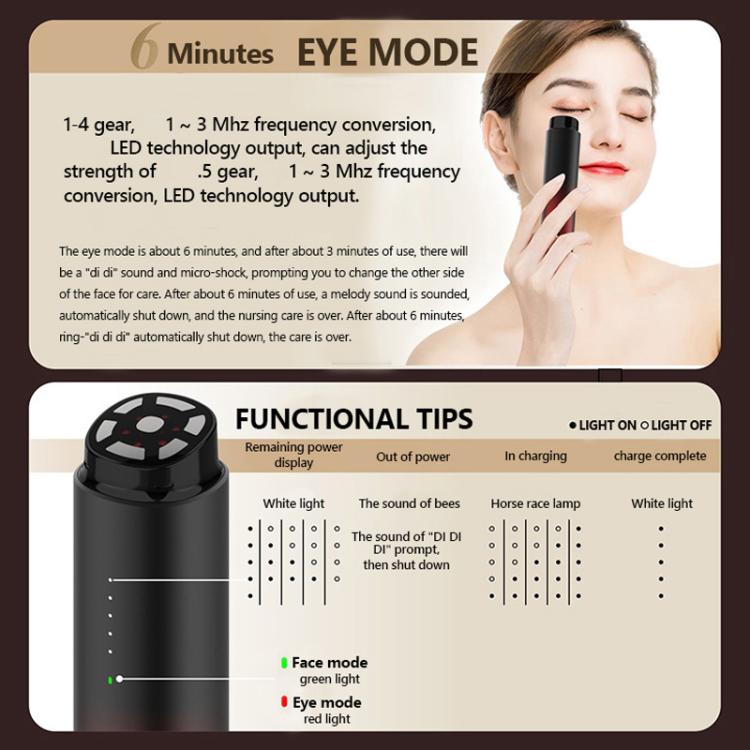 L3007 Frequency Conversion Microcurrent Photon Skin Rejuvenation RF Beauty Instrument, L3007