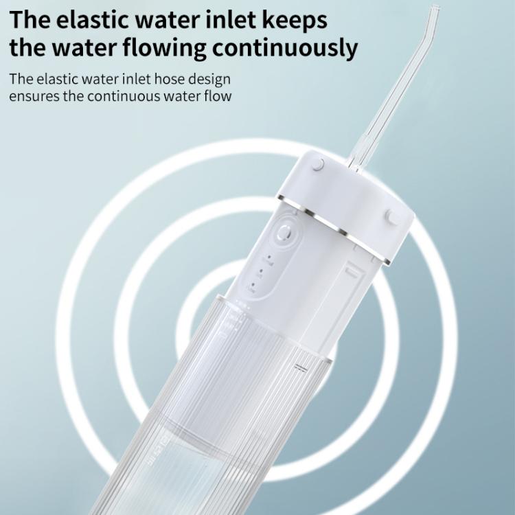 WF-B309 Retractable Electric Water Flosser Portable Oral Irrigator, 190ml Water Tank, WF-B309