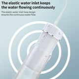 WF-B309 Retractable Electric Water Flosser Portable Oral Irrigator, 190ml Water Tank, WF-B309