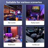 Sunflower Magic Ball Light LED RGB Rotating Stage Lamp, Voice Control, Remote Control