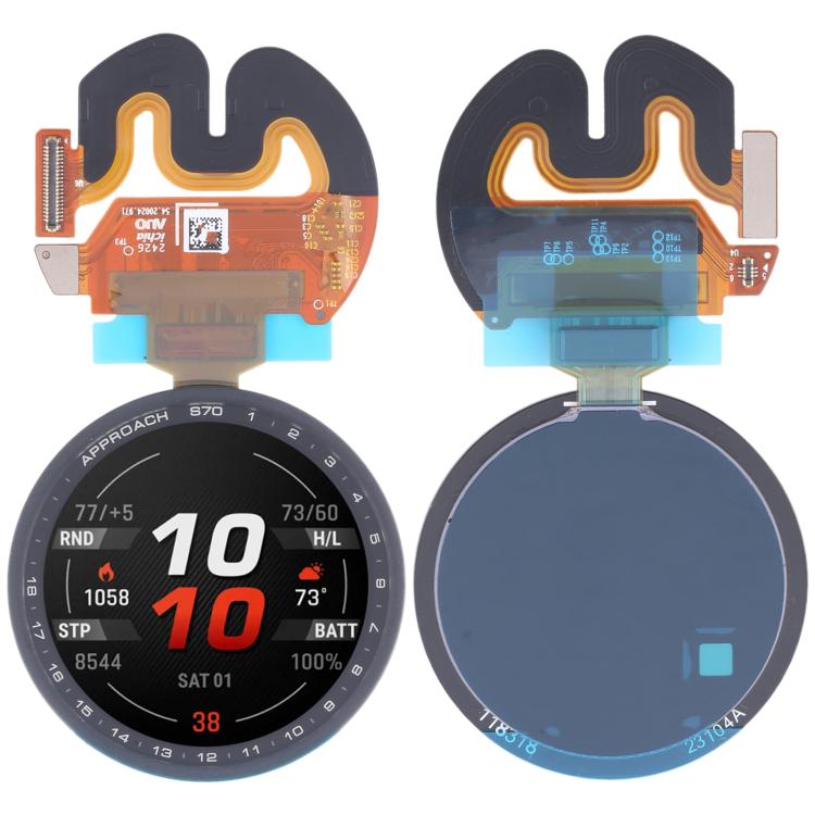 Original LCD Screen with Digitizer Full Assembly, Without NFC Sticker, For Garmin D2 Air X10, For Garmin Vivoactive 6, For Garmin Venu 3S, For Garmin Approach S70 42mm, For Garmin Forerunner 265 46mm, For Garmin Venu SQ 2 Music