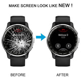 Original LCD Screen with Digitizer Full Assembly, Without NFC Sticker, For Garmin D2 Air X10, For Garmin Vivoactive 6, For Garmin Venu 3S, For Garmin Approach S70 42mm, For Garmin Venu SQ 2 Music