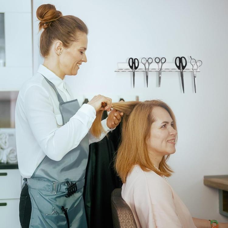 YX162 Acrylic Scissors Wall Mount Bracket, YX162