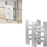 10pcs/Pack Switch Box Bracket Electrical Box F Clamp Loose Power Socket Repairer