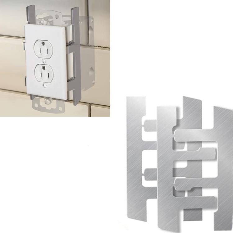 10pcs/Pack Switch Box Bracket Electrical Box F Clamp Loose Power Socket Repairer