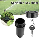 Garden Water Nozzle Key Storage Box Sprinkler Key Hider, Sprinkler Key Hider