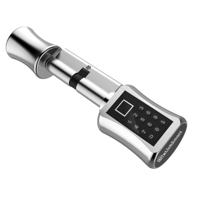 Office Home Fingerprint Password Smart Lock Cylinder, 30+30mm, 35+35mm, 40+40mm, 75+40mm