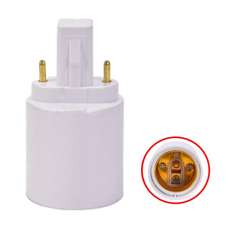 G23 to E27 E26 LED Halogen Light Bulb Lamp Base Socket Adapter Converter