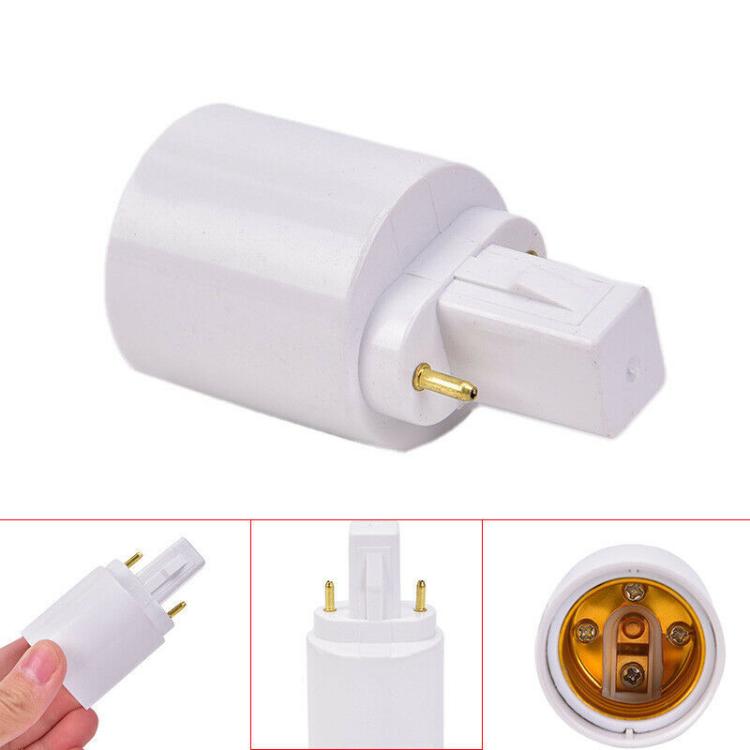 G23 to E27 E26 LED Halogen Light Bulb Lamp Base Socket Adapter Converter