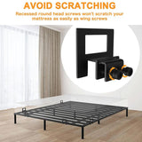 6pcs / Set Anti-slip Mattress Baffles For Metal Bed Frame Fasteners Slide Limiter