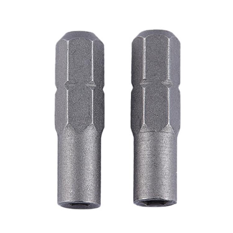 2pcs/Pack Screwdriver Drill Adapter Hexagonal Handle Screwdriver Tool Conversion Connector