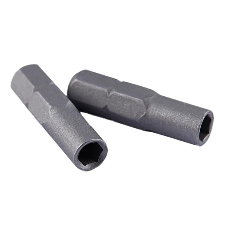 2pcs/Pack Screwdriver Drill Adapter Hexagonal Handle Screwdriver Tool Conversion Connector