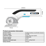 MOYI Portable Household Type-C Rechargeable Electric Scissors, Single Blade