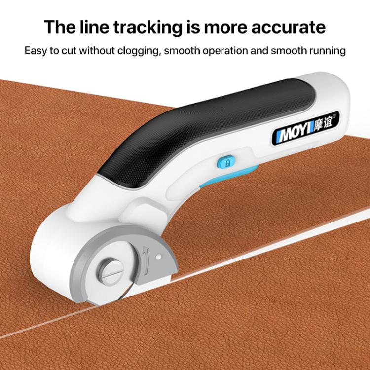 MOYI Portable Household Type-C Rechargeable Electric Scissors, Single Blade