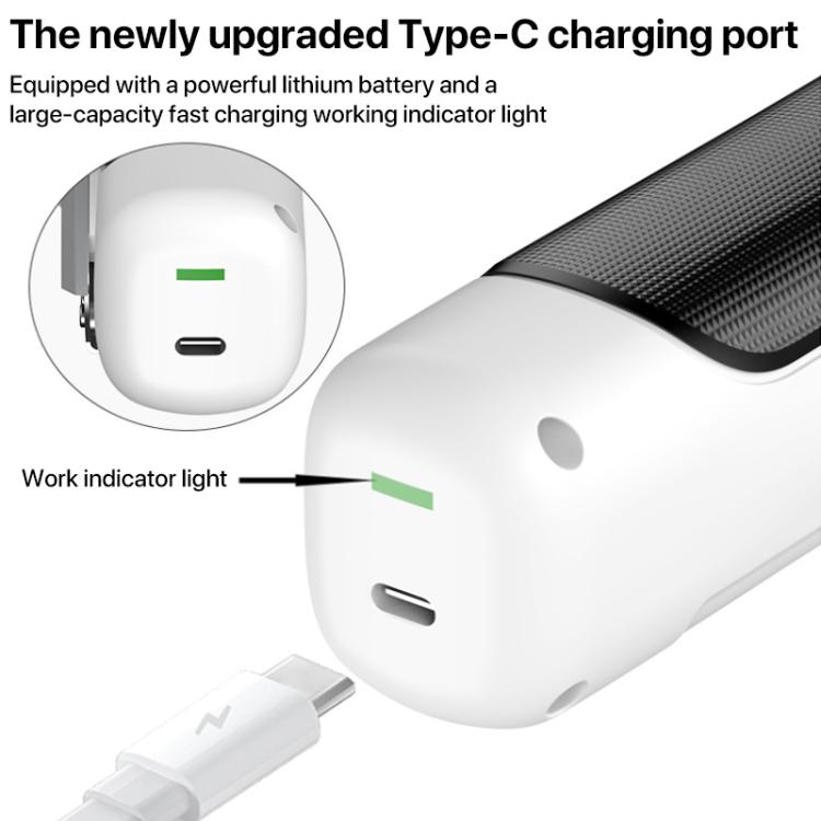 MOYI Portable Household Type-C Rechargeable Electric Scissors, Single Blade