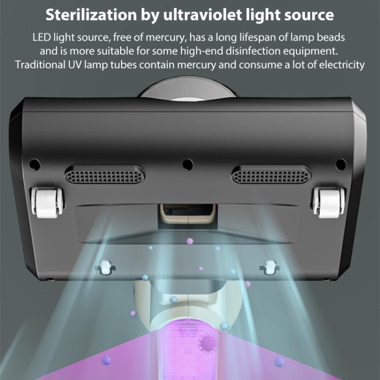 14000Pa 2 in 1 Household Handheld Wireless Mite Remover UV Sterilization Vacuum Cleaner