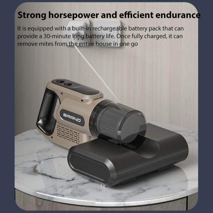 14000Pa 2 in 1 Household Handheld Wireless Mite Remover UV Sterilization Vacuum Cleaner