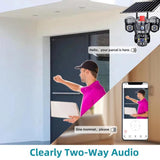 D31 9MP Multi-lens Panoramic Solar Surveillance PTZ Dome Camera, D31 Southeast Asia WiFi, D31 Southeast Asia 4G, D31 European 4G