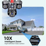 D31 9MP Multi-lens Panoramic Solar Surveillance PTZ Dome Camera, D31 Southeast Asia WiFi, D31 Southeast Asia 4G, D31 European 4G