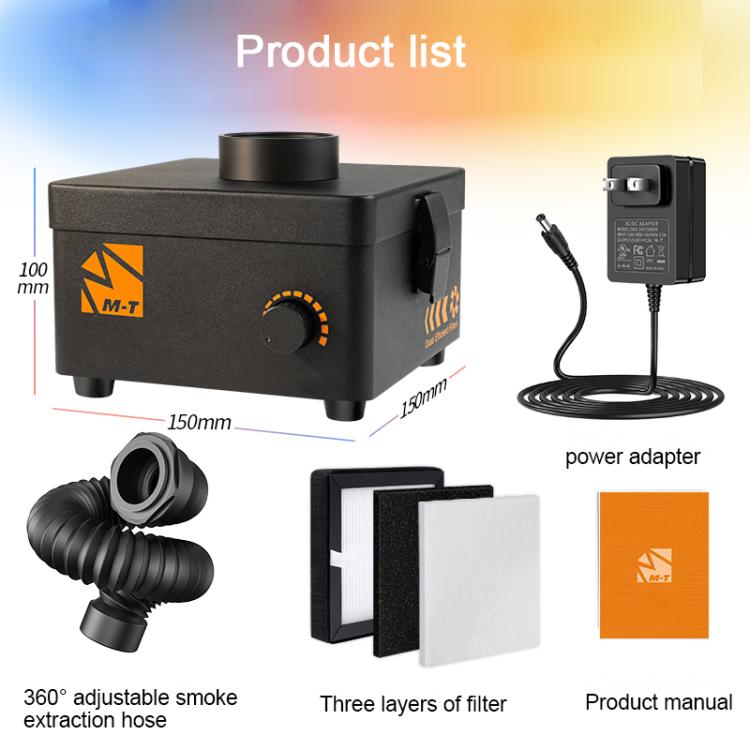 CP-308 Desktop Smoking Apparatus Solder Fume Purifier, US Plug