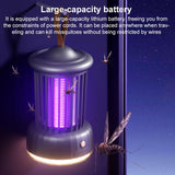 Rechargeable Portable Light Trapping Electric Mosquito Killer Lamp, VD-02