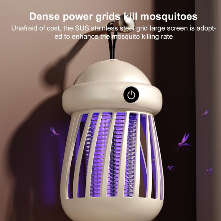 Jellyfish Portable UV Light Trapping Electric Mosquito Killer Lamp, Rechargeable, USB Power-in