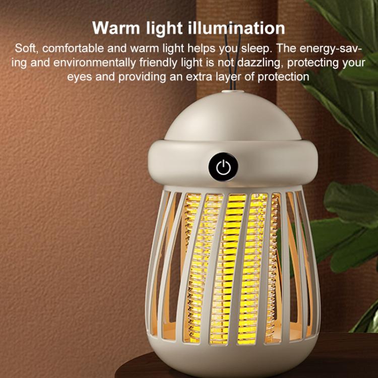 Jellyfish Portable UV Light Trapping Electric Mosquito Killer Lamp, Rechargeable, USB Power-in