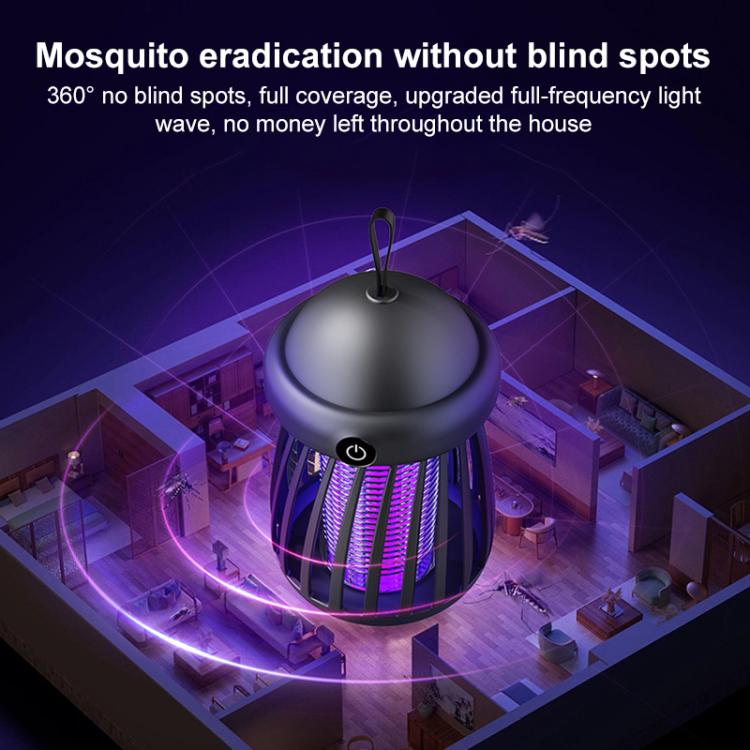 Jellyfish Portable UV Light Trapping Electric Mosquito Killer Lamp, Rechargeable, USB Power-in