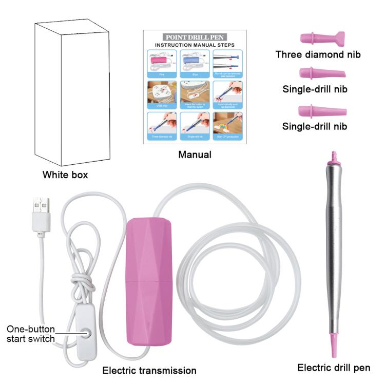 USB Interface Electric Drill Pen DIY Drill Tool