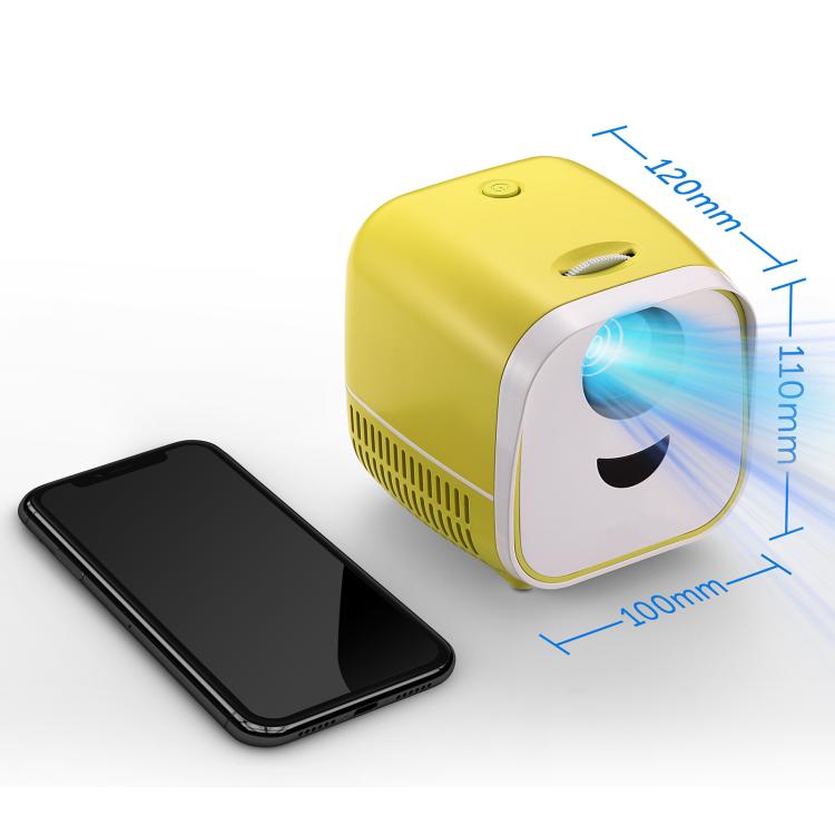 VIVIBRIGHT L1 Basic 480x240P 60ANSI LCD + LED Smart Projector, US Plug, UK Plug, AU Plug, EU Plug