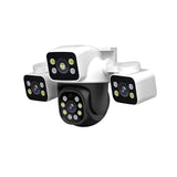 ESCAM PT223 3x4MP HD Motion Detection WiFi Three-screen PTZ IP Camera, EU Plug, US Plug, UK Plug, AU Plug US Plug