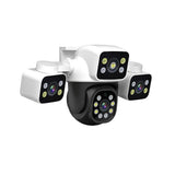 ESCAM PT223 3x4MP HD Motion Detection WiFi Three-screen PTZ IP Camera, EU Plug, US Plug, UK Plug, AU Plug