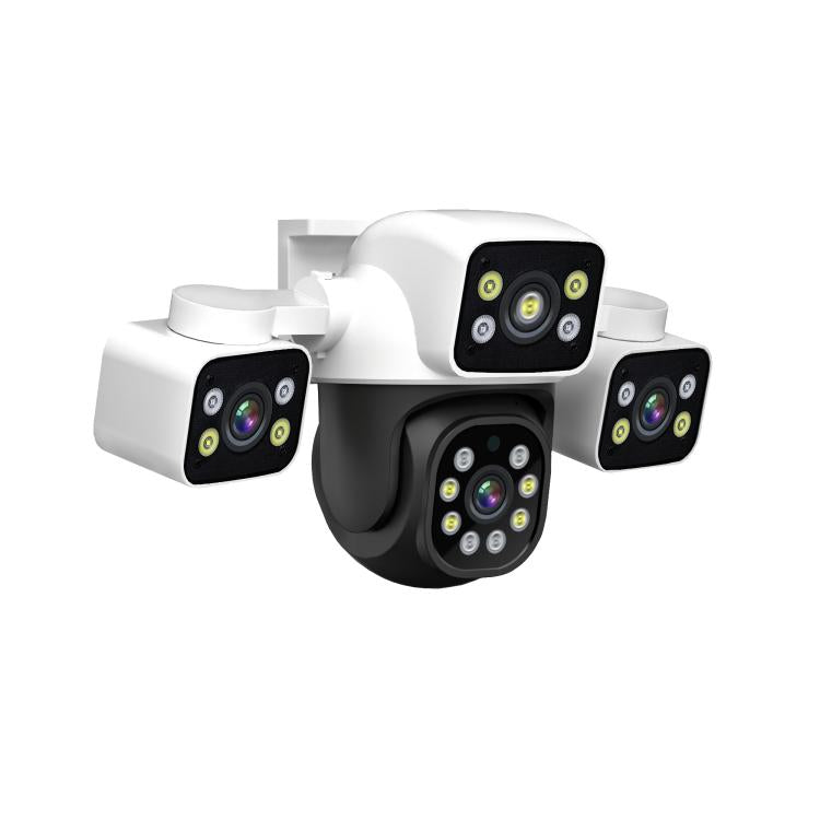 ESCAM PT223 3x4MP HD Motion Detection WiFi Three-screen PTZ IP Camera, EU Plug, US Plug, UK Plug, AU Plug