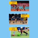 KYX--0014 LED Portable Electronic Scoreboard Remote Control Sports Game Score Record, AU Plug, US Plug, EU Plug, UK Plug