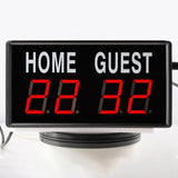 KYX--0014 LED Portable Electronic Scoreboard Remote Control Sports Game Score Record, AU Plug, US Plug, EU Plug, UK Plug