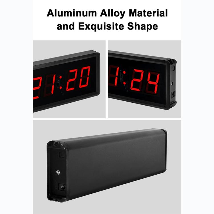 KYX--0015 1.5 inch 6-digit Cycle Interval Fitness Exercise Multi-function Timer, AU Plug, US Plug, EU Plug, UK Plug