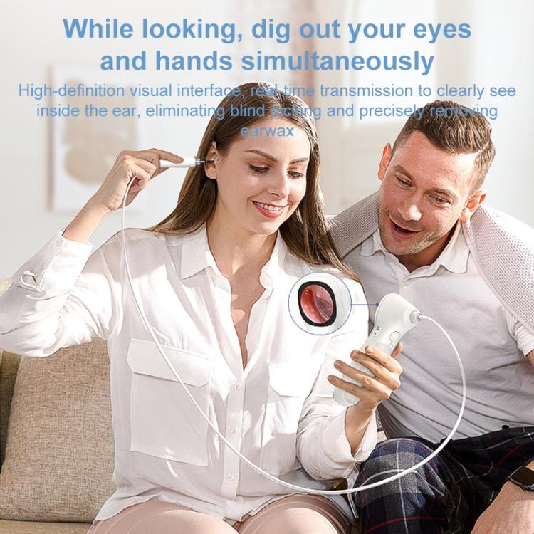 TESLONG SA160 1.45 Inch HD Screen Handheld Smart Visual Otoscope, SA160