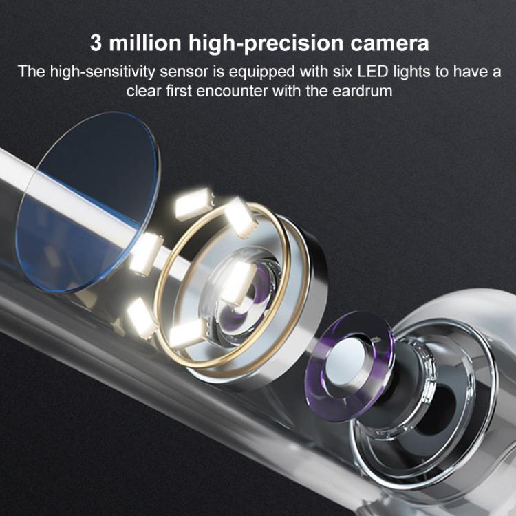 TESLONG SA39A WIFI Smart Visual Otoscope LED Ear Pick, SA39A