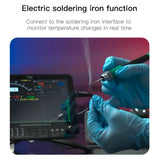 TBK D7 Multifunctional Curve Waveform Meter with Electric Soldering Iron Function